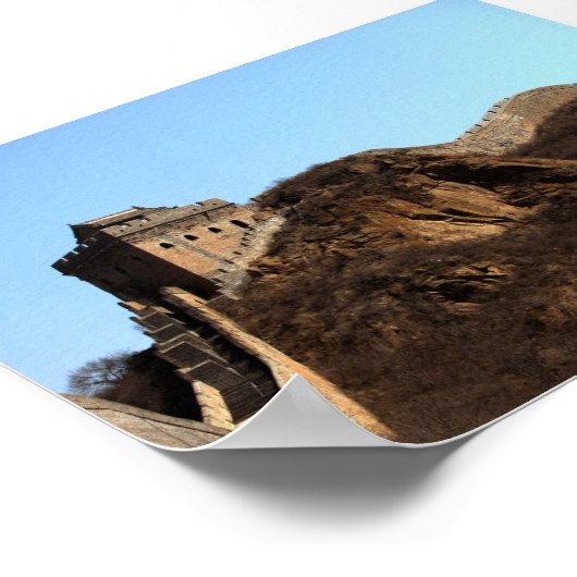 De Grote Muur van China Poster (Hoek)