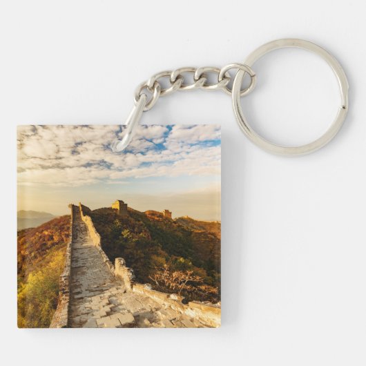 De Grote Muur van China Sleutelhanger (Achterkant)