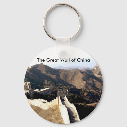 De Grote Muur van China Sleutelhanger (Voorkant)
