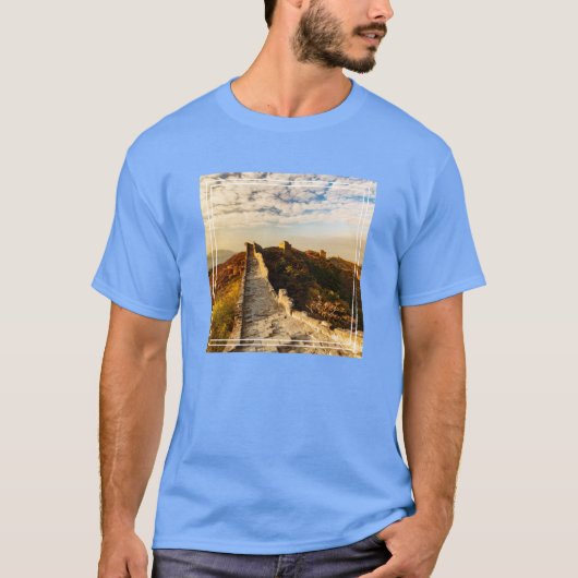 De Grote Muur van China T-shirt (Voorkant)