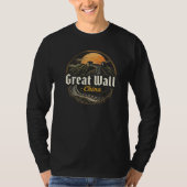 De Grote Muur van China T-shirt (Voorkant)