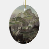 De Grote Muur van China, uit 'China in een reeks v Keramisch Ornament (Rechts)
