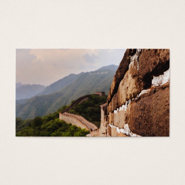 De Grote Muur van China Visitekaartjes (Voorkant)