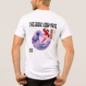De Grote Nerdgolf Tri-Blend Shirt (Achterkant)