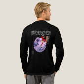 De Grote Nerdgolf Tri-Blend Shirt (Achterkant)