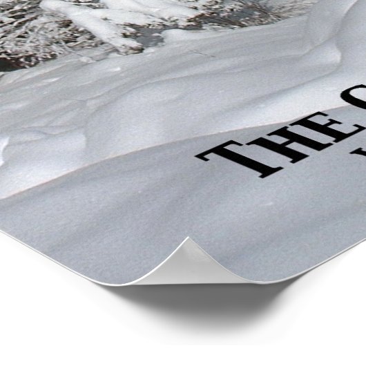 De Grote Noord-Bossen, waar de winter komt Poster (Hoek)