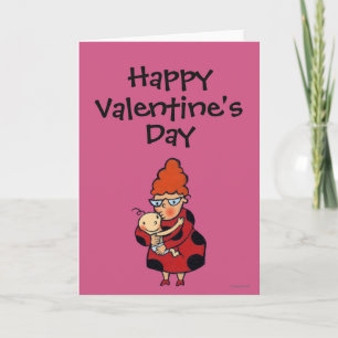 De grote Omhelzingen van het Hallo van Tante in Feestdagen Kaart