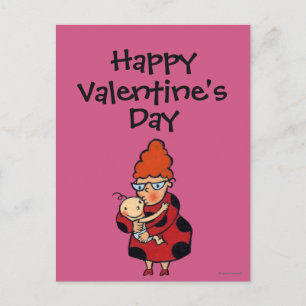 De grote Omhelzingen van het Hallo van Tante in Feestdagenkaart