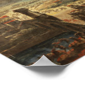 De grote onderbreking van Mt. Vesuvius Poster (Hoek)