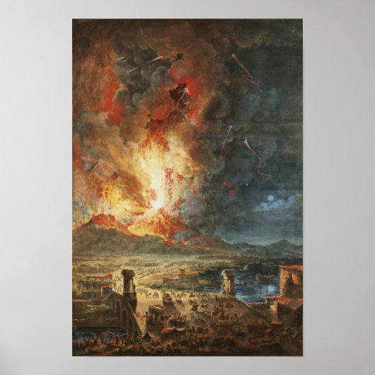 De grote onderbreking van Mt. Vesuvius Poster (Voorkant)