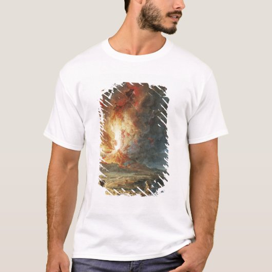 De grote onderbreking van Mt. Vesuvius T-shirt (Voorkant)