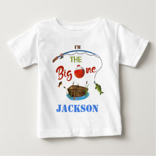 De grote one baby t-shirt Boy O-fish-ally ONE shir