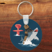 De Grote Ontsnapping - beer haaiencavalerie Sleutelhanger (Voorkant)