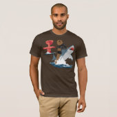 De Grote Ontsnapping - beer haaiencavalerie T-shirt (Voorkant volledig)