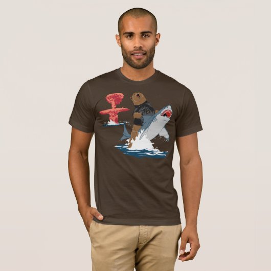 De Grote Ontsnapping - beer haaiencavalerie T-shirt (Voorkant volledig)