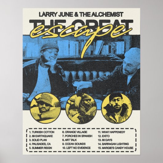 De grote ontsnapping poster (Voorkant)