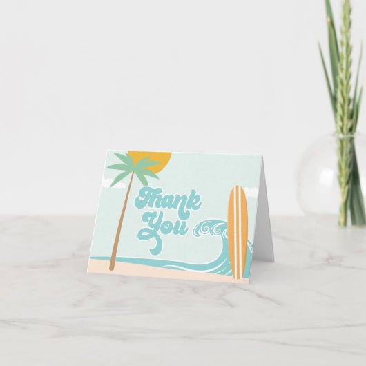 De grote overlevende eerste verjaardag bedankt (Voorkant)