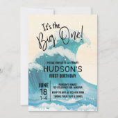 De grote, overlevende verjaardag, Surf omhoog. Kaart (Voorkant)