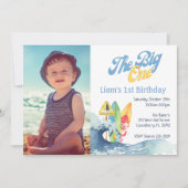 De grote overlevingsdag Baby eerste uitnodiging (Voorkant)