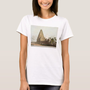 De Grote Pagoda, Tanjore, bord XXIV uit 'Orient' T-shirt