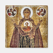 De grote Panagia orthodoxe Christelijke icoon Magneet (Voorkant)
