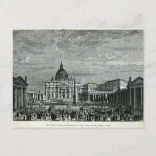 De grote Pasen Benedictie Feestdagenkaart