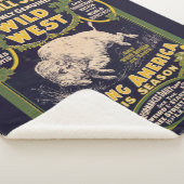 De grote Pawnee Bill Shows,  Circus Poster Sherpa Deken (3/4)