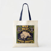 De grote Pawnee Bill Shows,  Circus Poster Tote Bag (Voorkant)