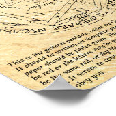 DE GROTE PENTACELAEMTHEMA'S POSTER (Hoek)