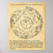 DE GROTE PENTACELAEMTHEMA'S POSTER (Voorkant)