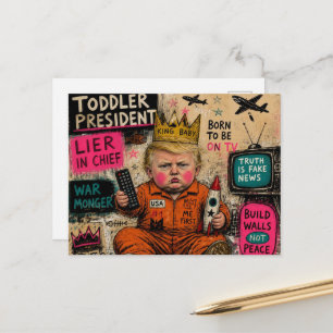 De Grote Peuter President Briefkaart