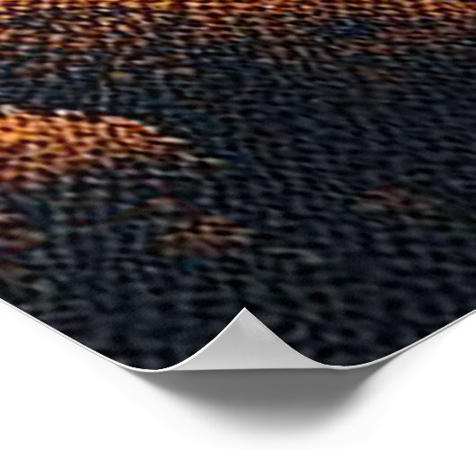 De grote piramides van Gizeh Egypte reizen Poster (Hoek)