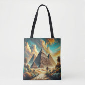 De grote piramides van Gizeh Egypte reizen Tote Bag (Voorkant)