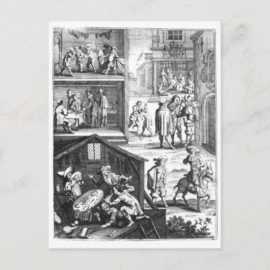 De Grote Plague Briefkaart (Voorkant)