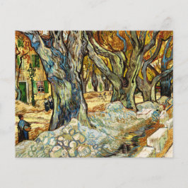 De grote plataanbomen door Vincent Van Gogh 