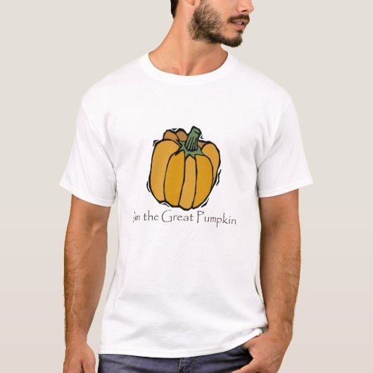 de grote pompoen t-shirt (Voorkant)
