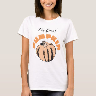 De grote pompoenmoederschap T-shirt
