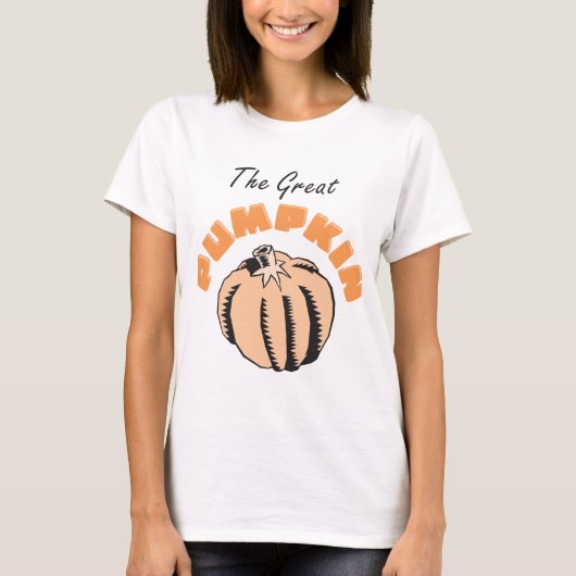 De grote pompoenmoederschap T-shirt (Voorkant)