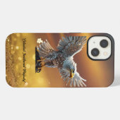 "De grote pose van de adelaar" iPhone Hoesje (Achterkant horizontaal)