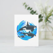 DE GROTE POST BRIEFKAART (Staand voorkant)