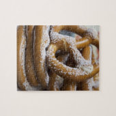 De grote pretzels van de New Yorkse straatverkoper Legpuzzel (Horizontaal)