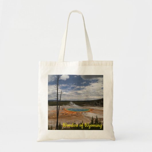 De grote Prismatische Lente | is van Wyoming Tote Bag (Voorkant)