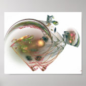 De grote Puffin Nebula Poster (Voorkant)