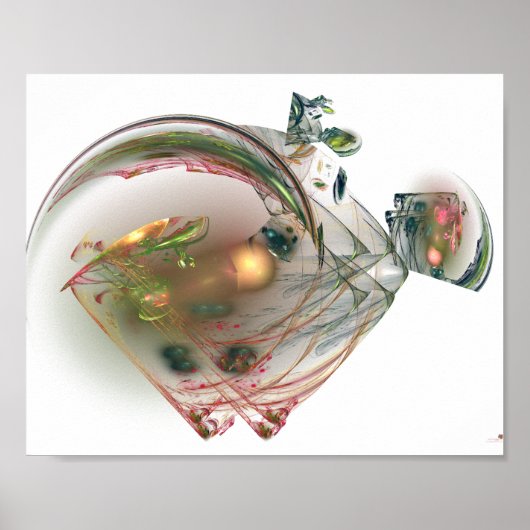 De grote Puffin Nebula Poster (Voorkant)