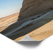De Grote Pyramide van Giza Poster (Hoek)