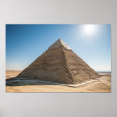 De Grote Pyramide van Giza Poster (Voorkant)