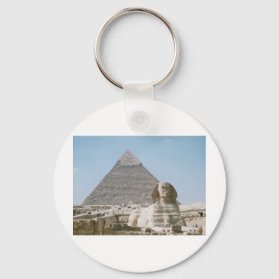 De Grote Pyramide van Giza Sleutelhanger