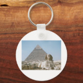 De Grote Pyramide van Giza Sleutelhanger (Voorkant)