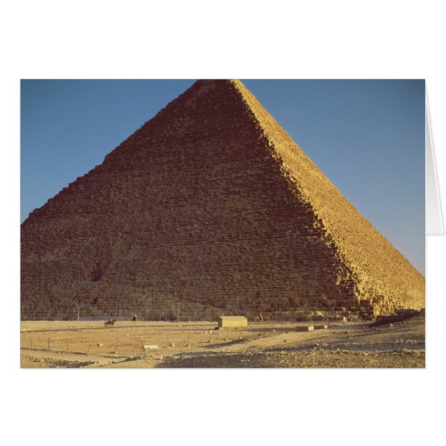 De Grote Pyramide van het oude Koninkrijk Khufu (Voorkant Horizontaal)