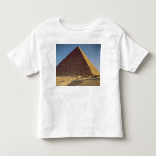 De Grote Pyramide van het oude Koninkrijk Khufu Kinder Shirts (Voorkant)